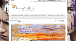 Desktop Screenshot of luxury-art-store.com
